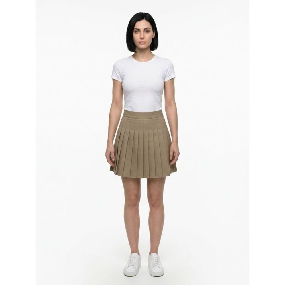 Dolce & Gabbana Brown Cotton Mini Women's Skirt